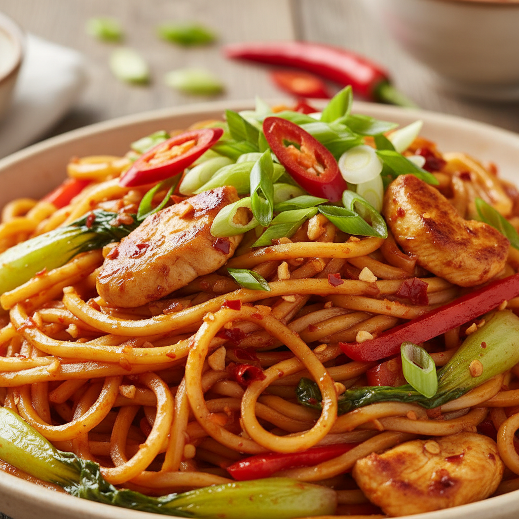 Chili Garlic Noodles