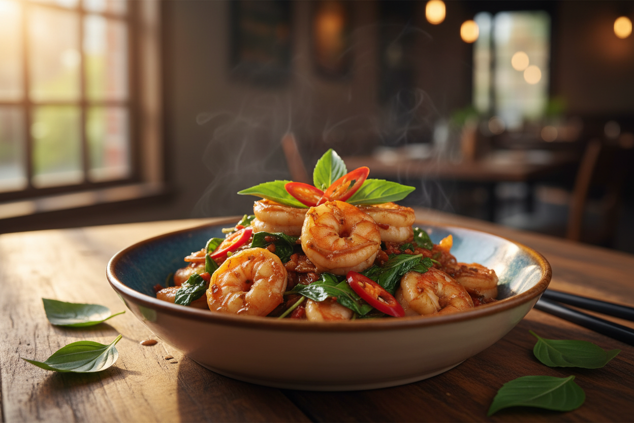 Thai Basil Shrimp 24oz