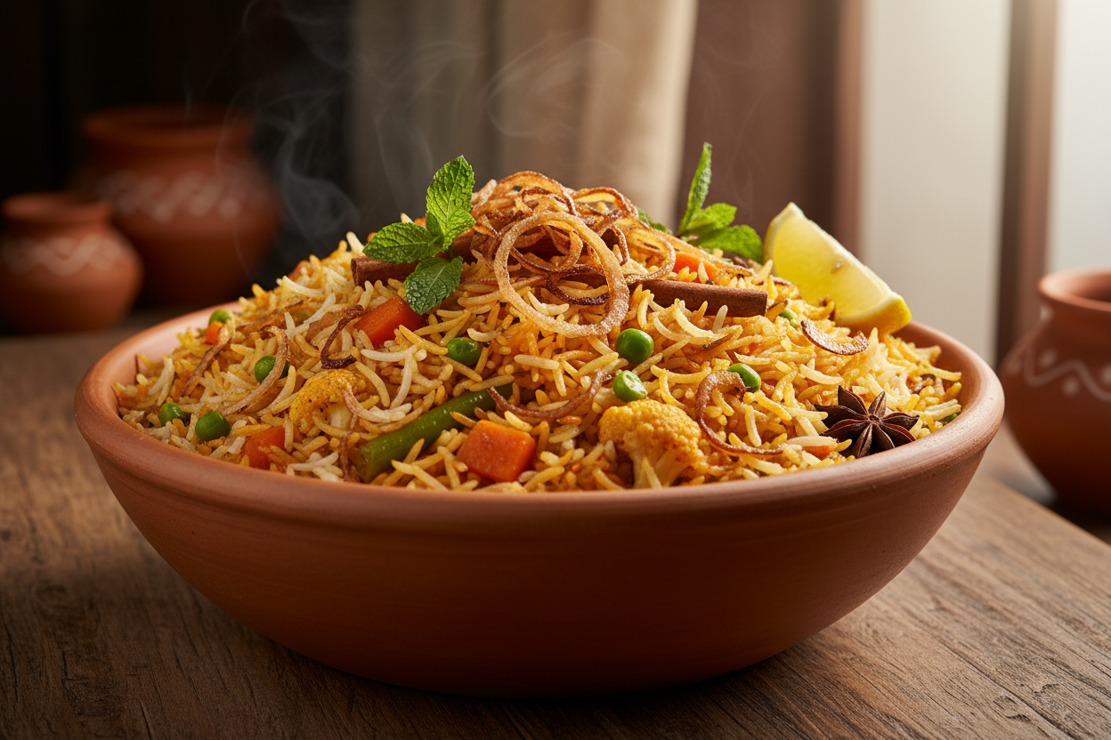 Vegetable Biryani 24oz